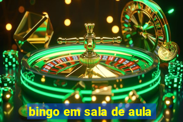 bingo em sala de aula